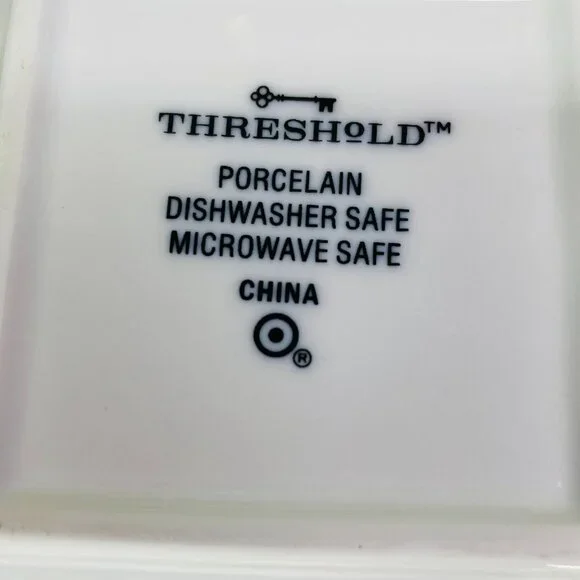 Threshold Target WHITE SOFT SQUARE All White Undecorated 6" All Porpuse Bowl - Picture 8 of 16